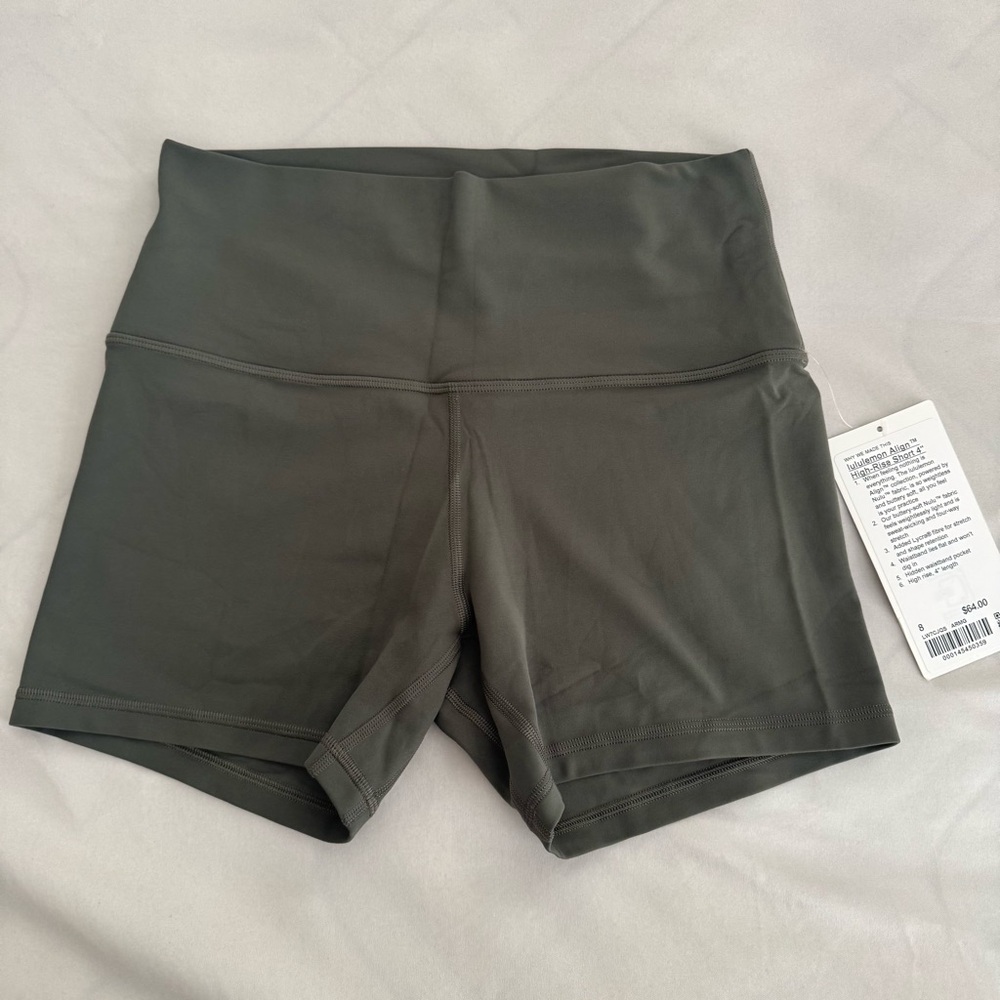 lululemon athletica Align High-Rise Shorts 4” - Picture 2 of 4